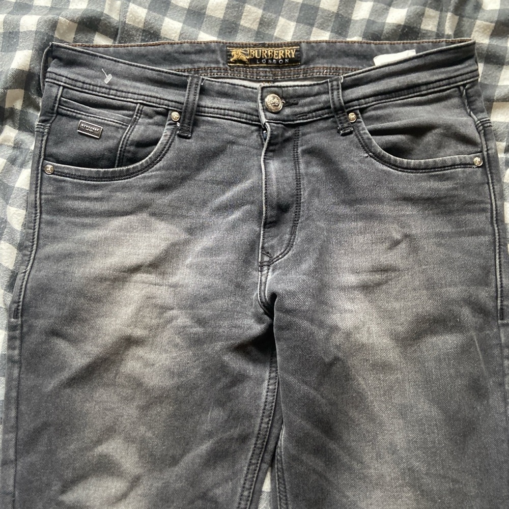 Burberry Men's Black Jeans